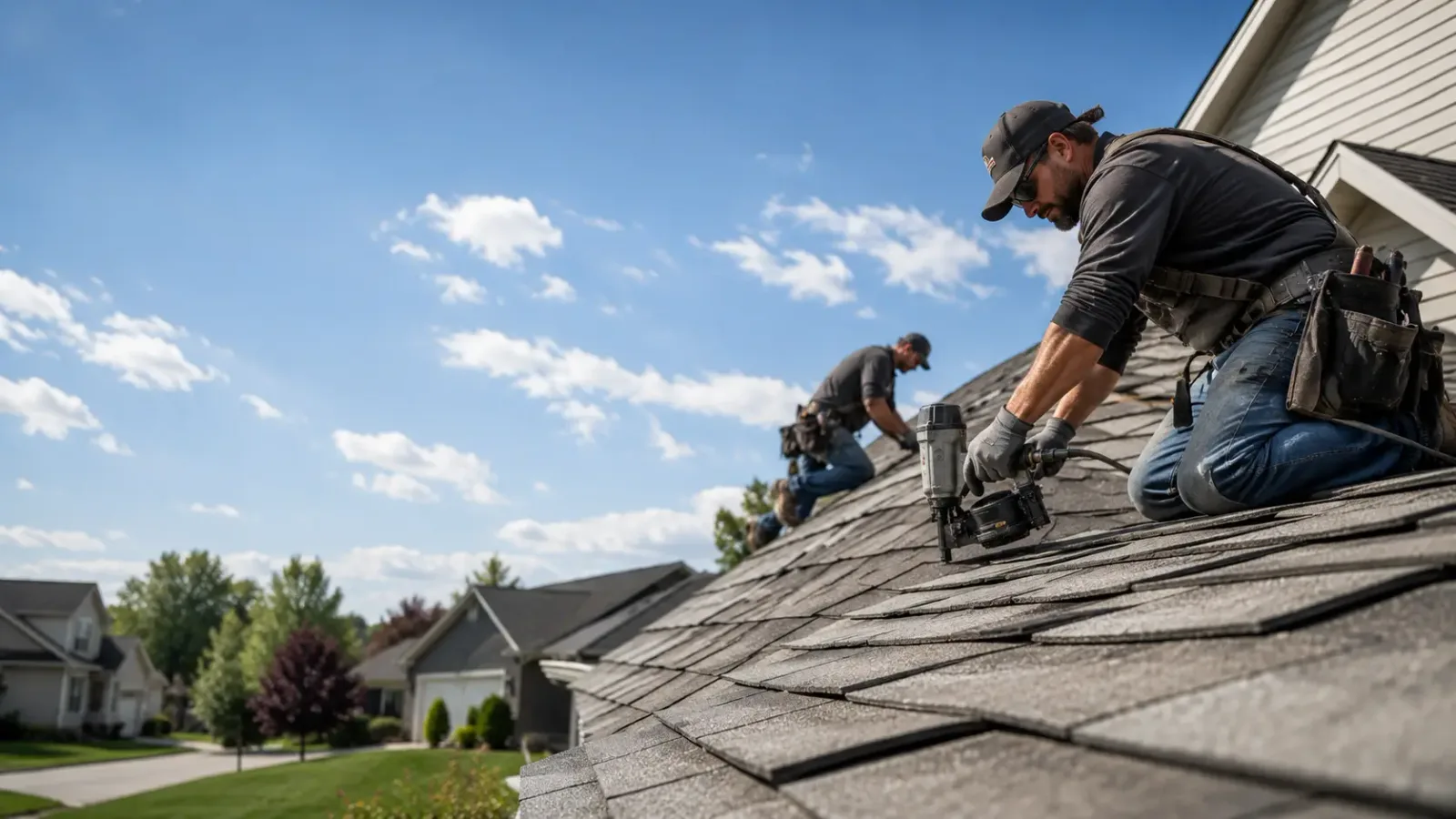 Storm Damage Roof Repair in Smock, PA near me